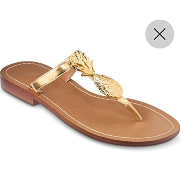 floral cork sandals